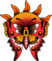 Butterfly and Sun