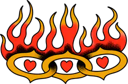 Chains on Fire