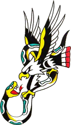 Eagle with Snake