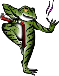Frogger and wine