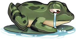 Sad Frog
