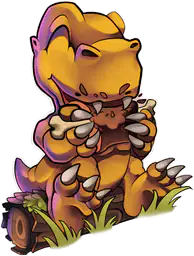 Agumon Snacking