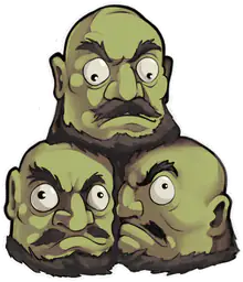 Kashira Head Trio (Spirited Away)