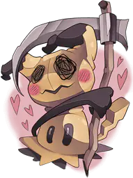 Mimikyu with Reaper's Scythe
