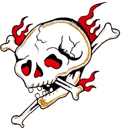 Skull on Fire