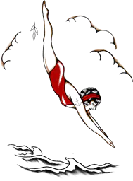 Swimming Lady