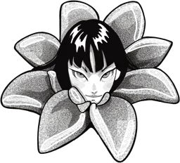 Girl in blossom