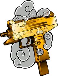 Gold Uzi