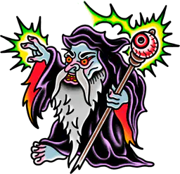 Wizard Casting Spell
