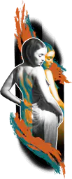 Abstract Portrait of Woman