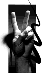 Victory sign