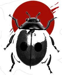 Ladybug Blood Splatter Dot