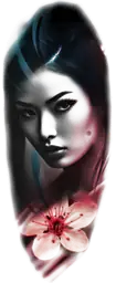 Cherry Blossom Woman