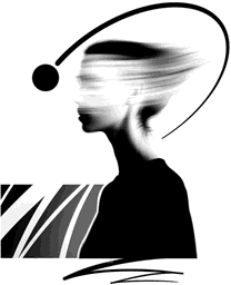 Abstract Woman Silhouette