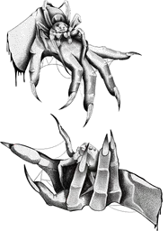 Severed Spider Hands Composition