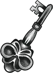 Clover Skeleton Key