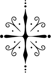 Compass Star Ornament