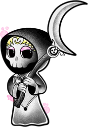 Chibi Sailor Moon Grim Reaper