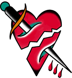 Broken Heart and Dagger