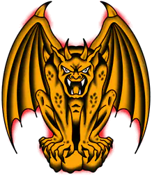 Standing Gargoyle Demon