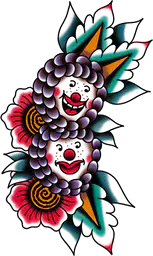 Clown Flowers