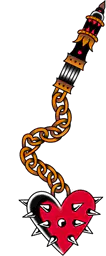 Heart-Shaped Flail
