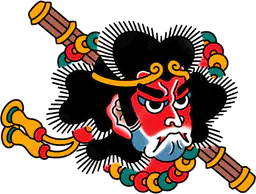 Japanese Warrior Head #1