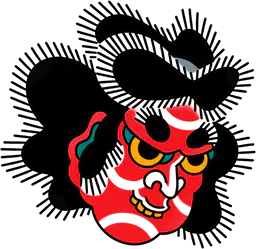 Kumadori Man Head