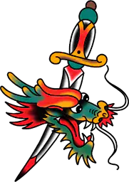 Dragon Head and Dagger