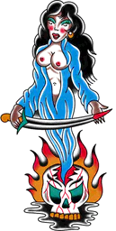 Seductive Genie Chick
