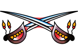 Crossed Swords Pareidolia