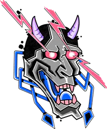 Cyber Hannya Mask