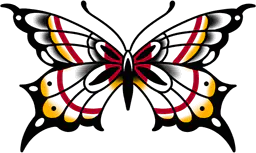 Wide Winged Butterfly