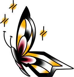 Side View Butterfly