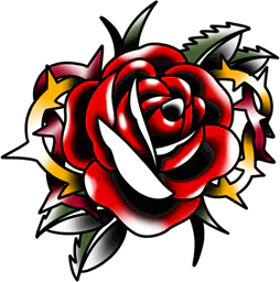 Bold Red Rose