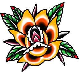 Bright Yellow Rose