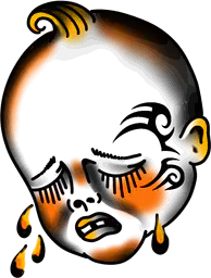 Crying Baby Face