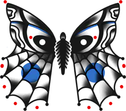 Webbed Butterfly Wings