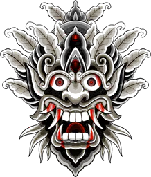 Ornate Demon Mask