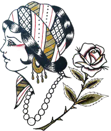 Gypsy Lady and Rose