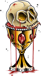 Bleeding Skull Chalice