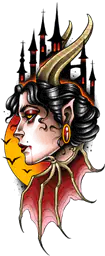 Vampire Woman Castle