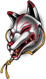 Kitsune Fox Mask