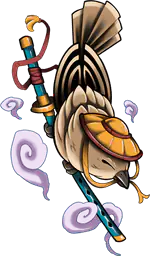 Sparrow Samurai Bird