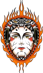 Cobra lady portait