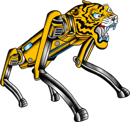 Boston Dynamics Inspired Tiger Robot