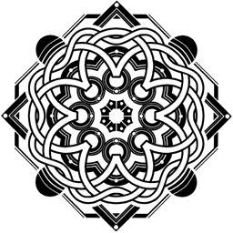 Kaleidoscopic ornament #2