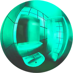 Backroom's bathrooms