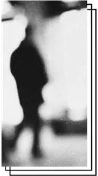 Blurry silhouette