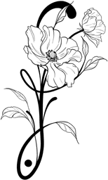 Peony Monogram